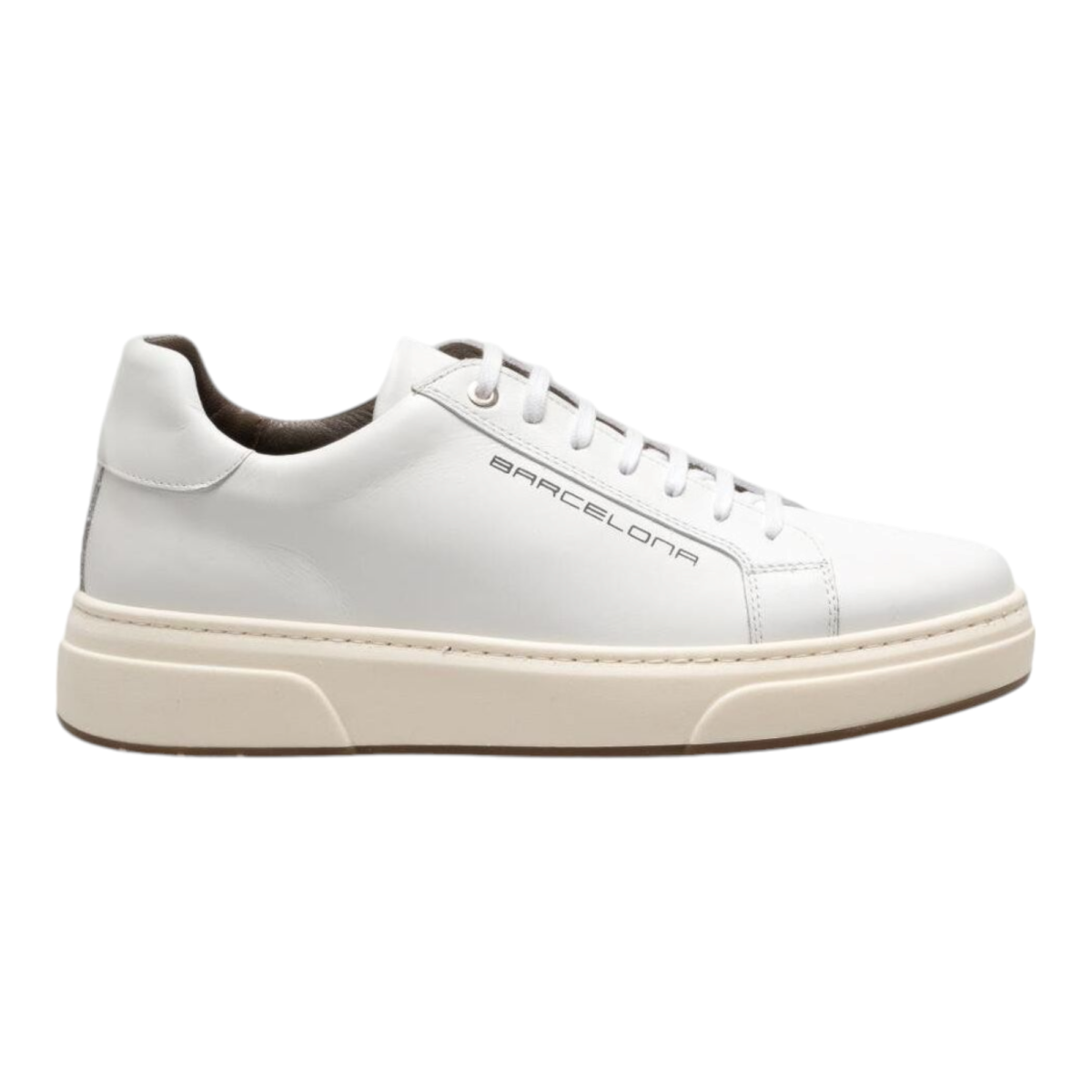 SOLL Barcelona Men's Fashion-Sneakers White