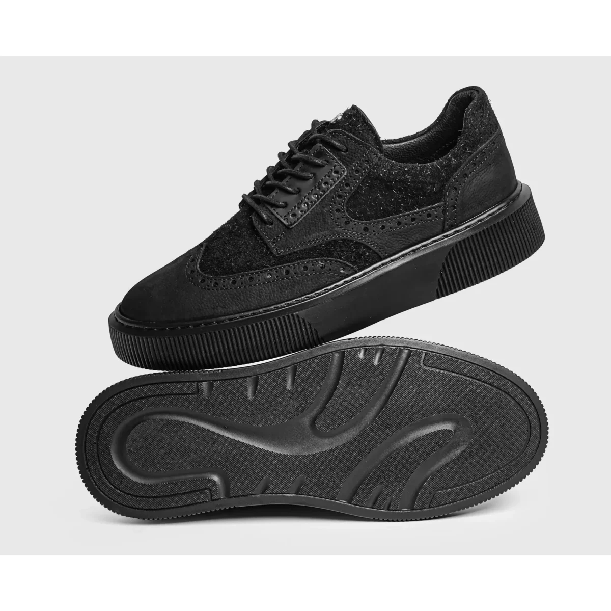 Jr Sorrus Men's Oxfords-Shoes Black - Image 2