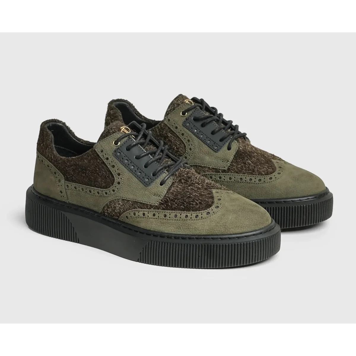 Jr Sorrus Men's Oxfords-Shoes Green - Image 3
