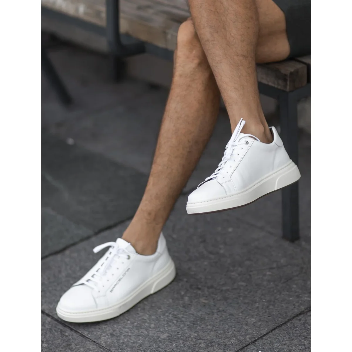 SOLL Barcelona Men's Fashion-Sneakers White - Image 5
